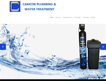 Tablet Screenshot of camcorplumbing.com